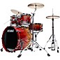 TAMA Starclassic Walnut/Birch 5-Piece Shell Pack With 22" Bass Drum Vermillion Bosse Fonce Fade