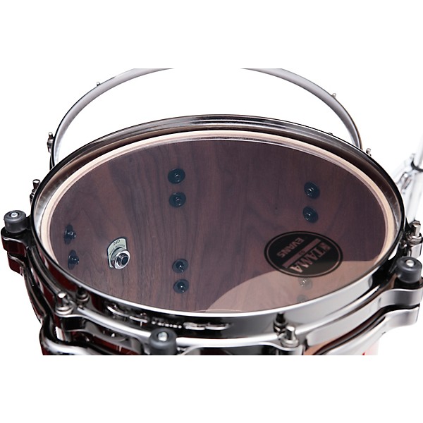 TAMA Starclassic Walnut/Birch 5-Piece Shell Pack With 22" Bass Drum Vermillion Bosse Fonce Fade