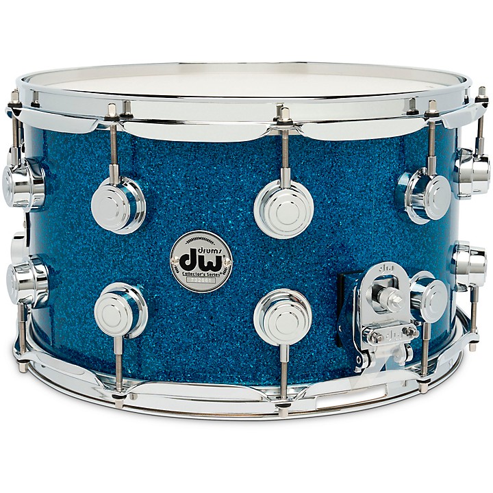 DW Collector's SSC Maple Finish Ply Snare Drum - 14 x 8 in. Blue