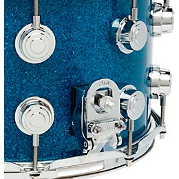 DW Collector's SSC Maple Finish Ply Snare Drum 14 x 8 in. Blue Glass