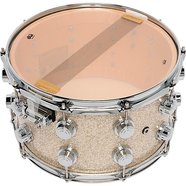 DW Collector's SSC Maple Finish Ply Snare Drum 14 x 8 in. Broken Glass