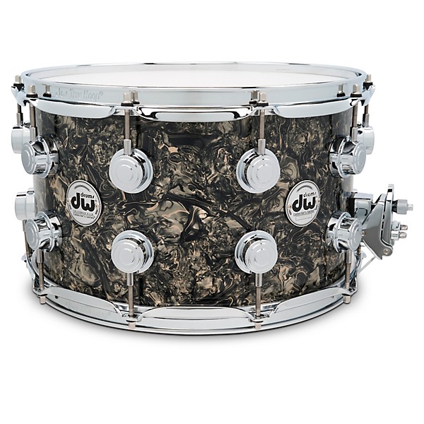 DW Collector's SSC Maple Finish Ply Snare Drum 14 x 8 in. Silver Abalone