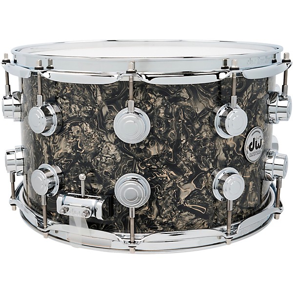 DW Collector's SSC Maple Finish Ply Snare Drum 14 x 8 in. Silver Abalone