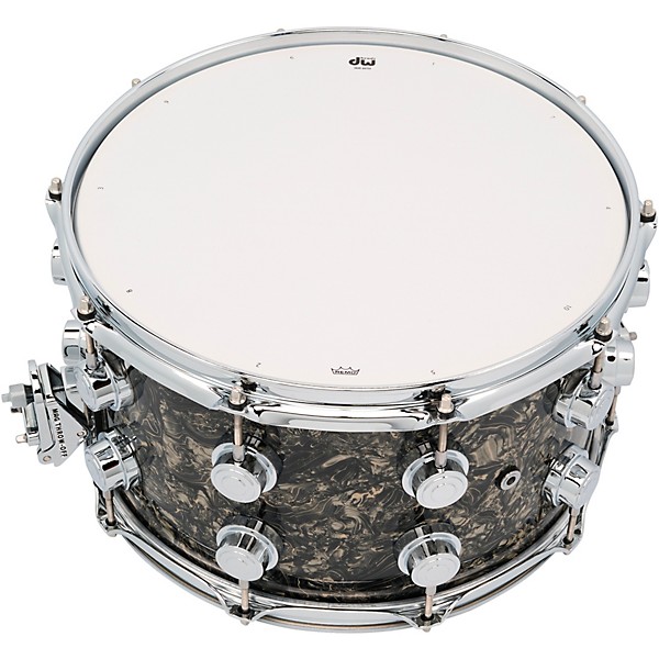 DW Collector's SSC Maple Finish Ply Snare Drum 14 x 8 in. Silver Abalone