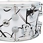 DW Collector's SSC Maple Finish Ply Snare Drum 14 x 8 in. White Glass Contrail