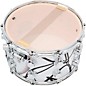 DW Collector's SSC Maple Finish Ply Snare Drum 14 x 8 in. White Glass Contrail