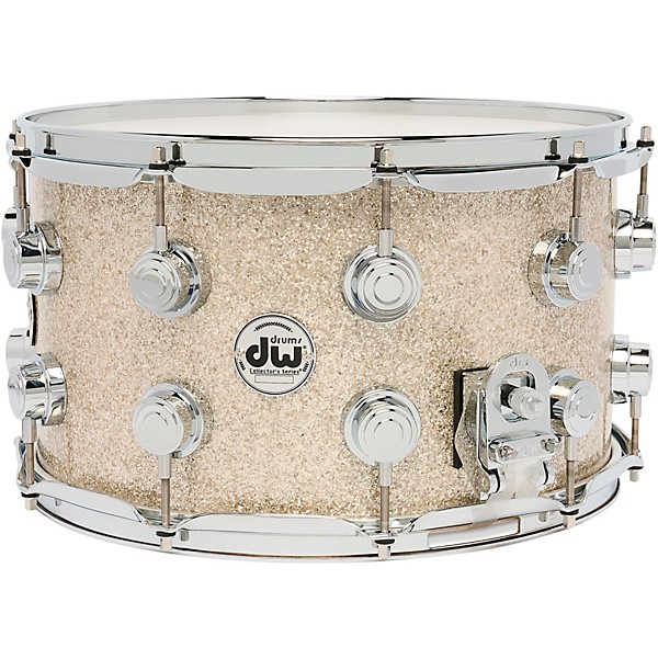 DW Collector's SSC Maple Finish Ply Snare Drum 14 x 8 in. Broken Glass Finish Ply