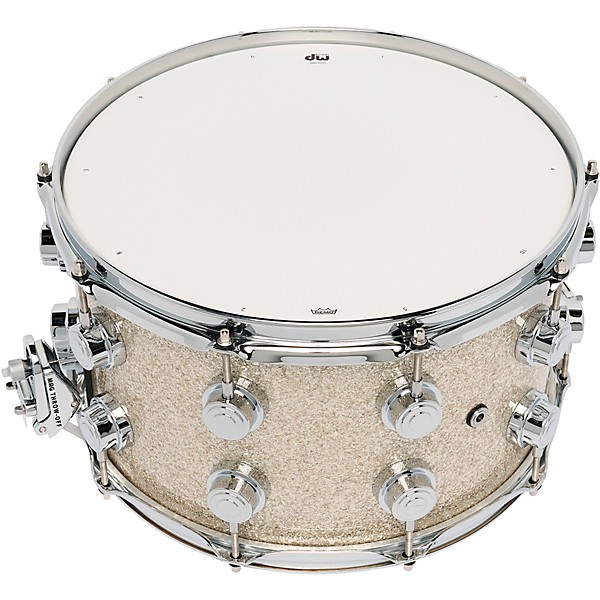 DW Collector's SSC Maple Finish Ply Snare Drum 14 x 8 in. Broken Glass Finish Ply