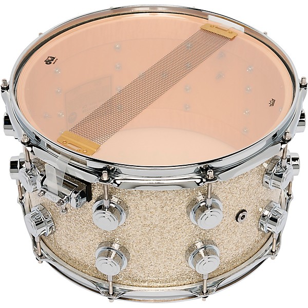 DW Collector's SSC Maple Finish Ply Snare Drum 14 x 8 in. Broken Glass Finish Ply