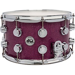 DW Collector's SSC Maple Finish Ply Snare Drum 14 x 8 in. Purple Glass Finish Ply