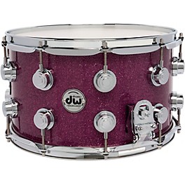 DW Collector's SSC Maple Finish Ply Snare Drum 14 x 8 in. Purple Glass Finish Ply