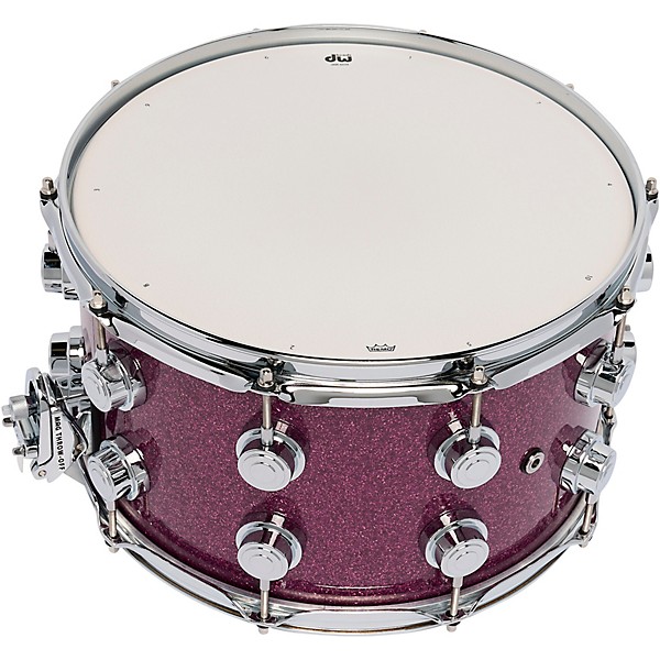 DW Collector's SSC Maple Finish Ply Snare Drum 14 x 8 in. Purple Glass Finish Ply