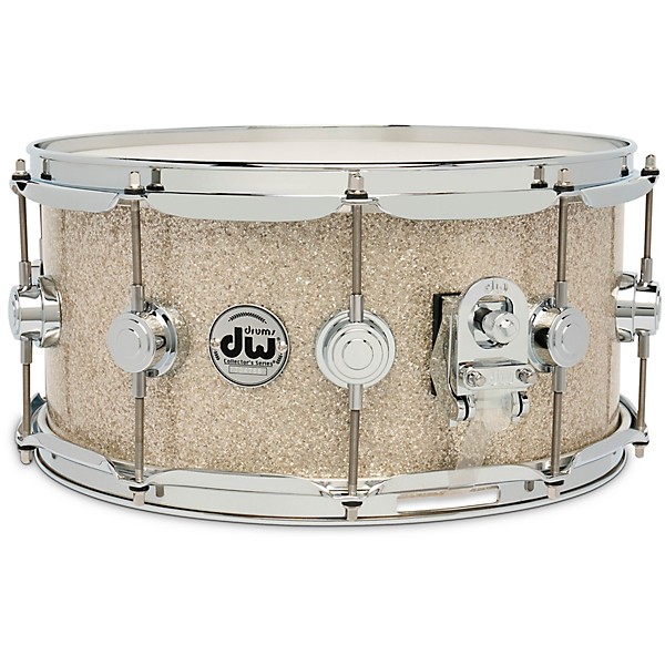 DW Collector's SSC Maple Finish Ply Snare Drum 14 x 6.5 in. Broken Glass