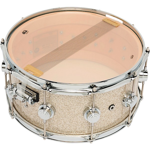 DW Collector's SSC Maple Finish Ply Snare Drum 14 x 6.5 in. Broken Glass