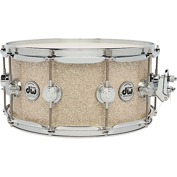 DW Collector's SSC Maple Finish Ply Snare Drum 14 x 6.5 in. Broken Glass