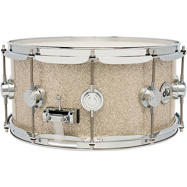 DW Collector's SSC Maple Finish Ply Snare Drum 14 x 6.5 in. Broken Glass