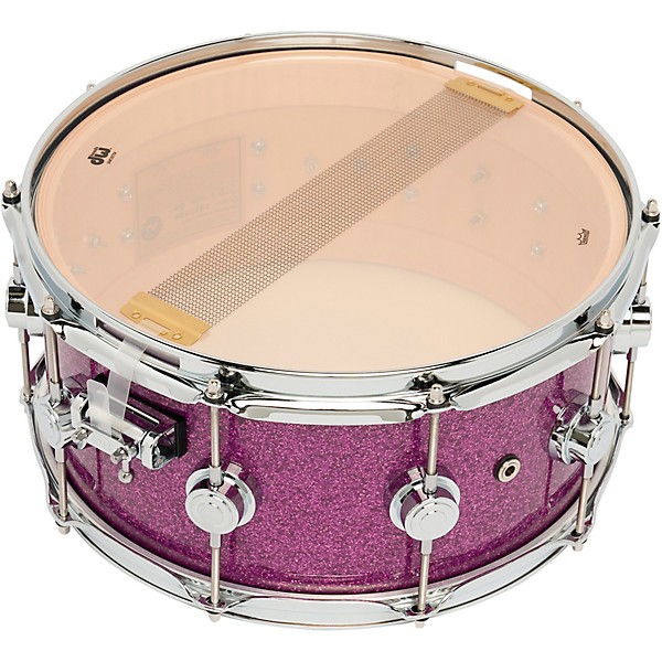 DW Collector's SSC Maple Finish Ply Snare Drum 14 x 6.5 in. Purple Glass