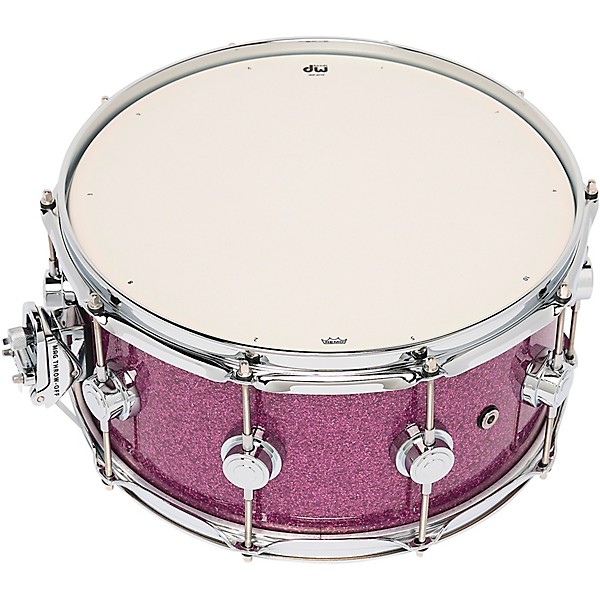 DW Collector's SSC Maple Finish Ply Snare Drum 14 x 6.5 in. Purple Glass