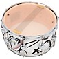 DW Collector's SSC Maple Finish Ply Snare Drum 14 x 6.5 in. White Glass Contrail Finish Ply