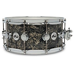 DW Collector's SSC Maple Finish Ply Snare Drum 14 x 6.5 in. Silver Abalone