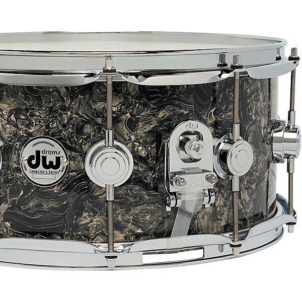 DW Collector's SSC Maple Finish Ply Snare Drum 14 x 6.5 in. Silver Abalone