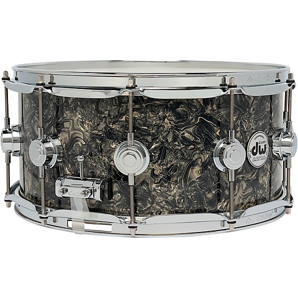 DW Collector's SSC Maple Finish Ply Snare Drum 14 x 6.5 in. Silver Abalone