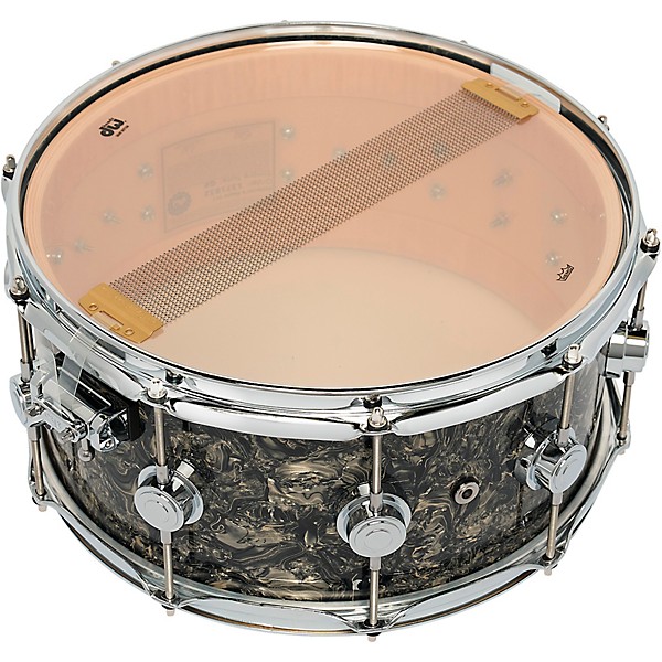 DW Collector's SSC Maple Finish Ply Snare Drum 14 x 6.5 in. Silver Abalone