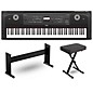 Yamaha DGX-670 88-Key Portable Grand Piano With Matching Stand and Bench thumbnail