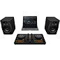 AlphaTheta DDJ-FLX2 Entry Level DJ Controller with DM-40D Studio Monitors