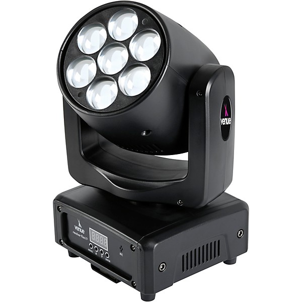 Venue Revolver Flex VP Zooming RGBW Moving Head Spot and Wash Light with VenuLink Port