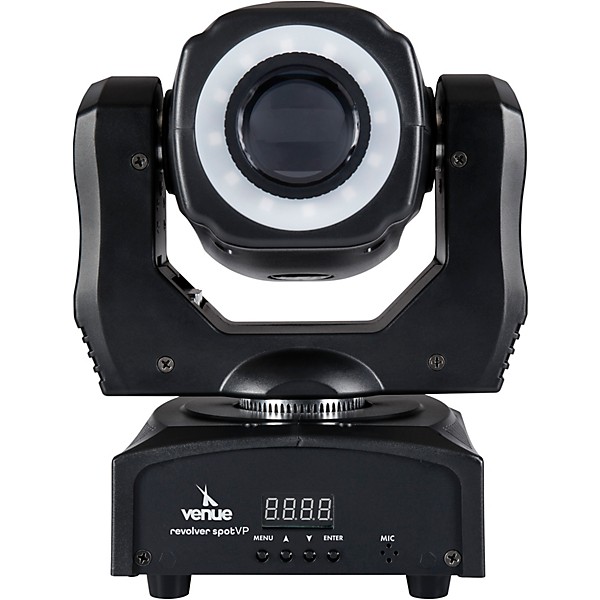 Venue Revolver Spot VP Moving Head Spotlight With Gobos LED Ring and VenueLink Port