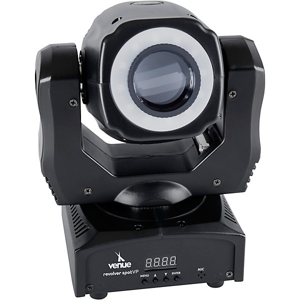 Venue Revolver Spot VP Moving Head Spotlight With Gobos LED Ring and VenueLink Port
