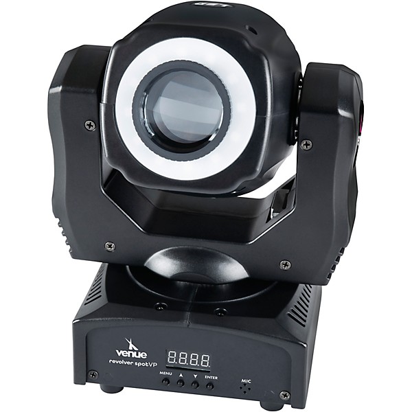 Venue Revolver Spot VP Moving Head Spotlight With Gobos LED Ring and VenueLink Port
