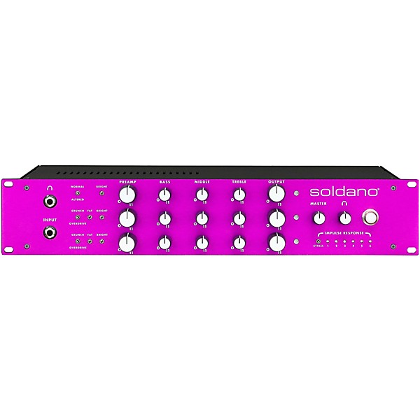 Open Box Soldano X88-IR Rackmount Tube Guitar Preamp Level 1