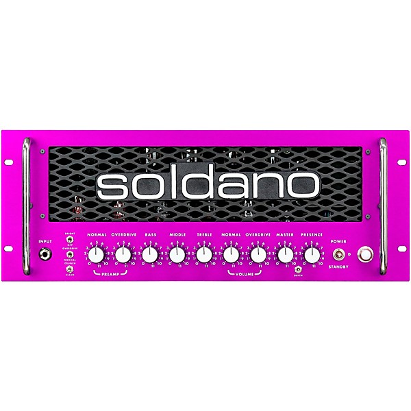 Soldano SLO-100R 100W Rackmount Tube Guitar Amp Head