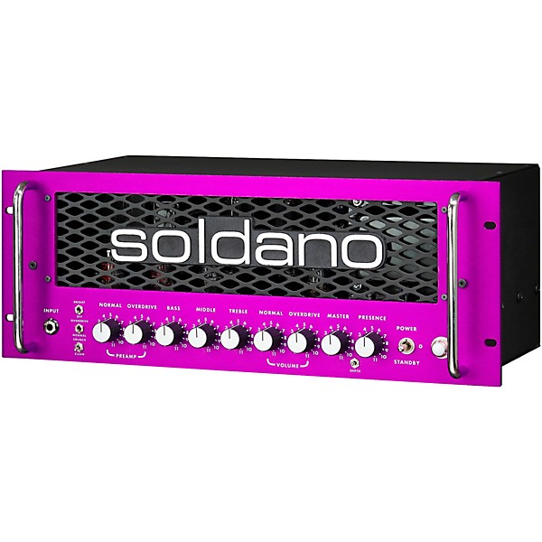 Soldano SLO-100R 100W Rackmount Tube Guitar Amp Head