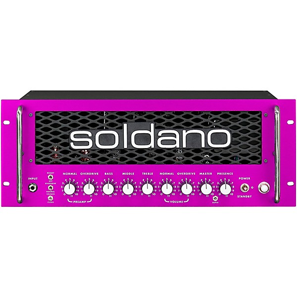 Soldano SLO-100R 100W Rackmount Tube Guitar Amp Head