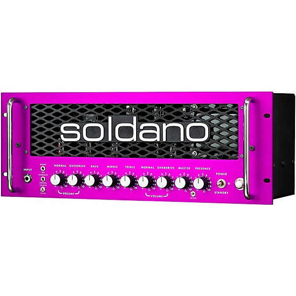 Soldano SLO-100R 100W Rackmount Tube Guitar Amp Head