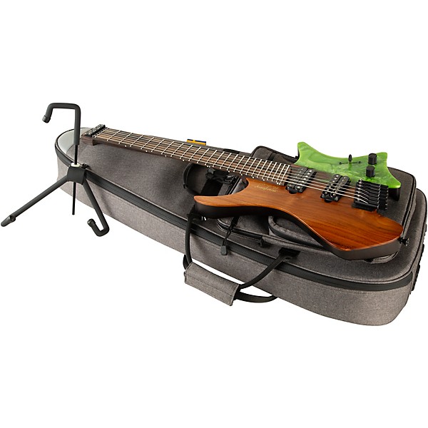 strandberg Boden J Artisan 7 Eby Koa Electric Guitar Natural Green Resin