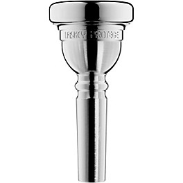 Laskey Protege Series Large Shank Trombone Mouthpiece in Silver