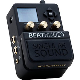 Singular Sound BeatBuddy 10th Anniversary Limited Edition Footpedal Drum Machine Black