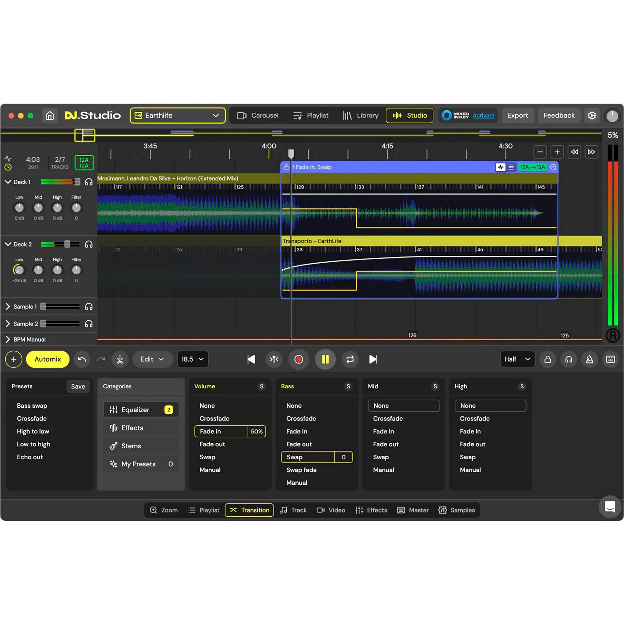 DJ.Studio Studio DAW for DJ Mixing | Guitar Center