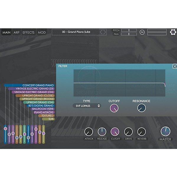 Nightfox Audio Grand Piano Suite
