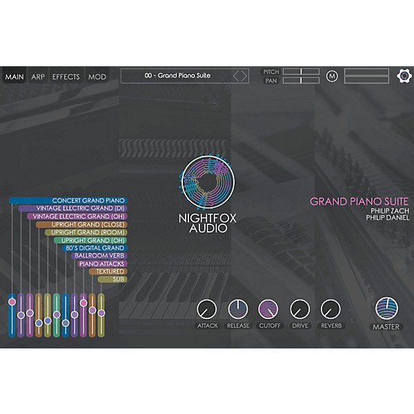 Nightfox Audio Grand Piano Suite