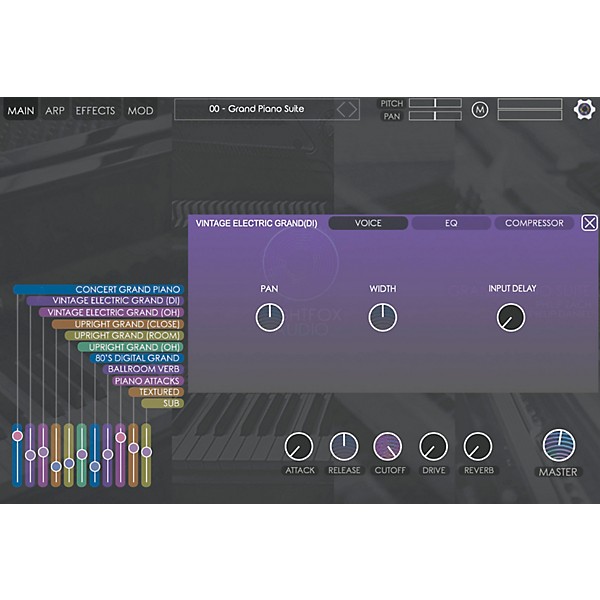 Nightfox Audio Grand Piano Suite