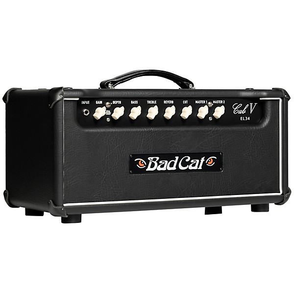 Bad Cat Cub V 40W Handwired Tube Guitar Amp Head Black