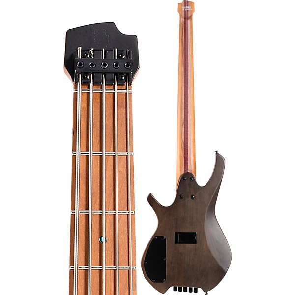 Cort Space 5 Headless 5-String Electric Bass Guitar Star Dust Black