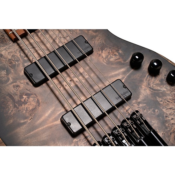 Cort Space 5 Headless 5-String Electric Bass Guitar Star Dust Black