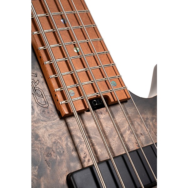 Cort Space 5 Headless 5-String Electric Bass Guitar Star Dust Black