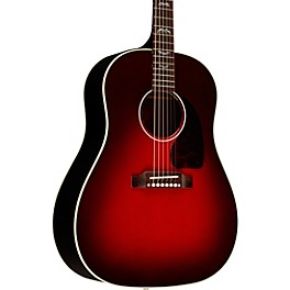 Gibson J-45 Standard Bats Limited-Edition Acoustic-Electric Guitar Blood Red Burst